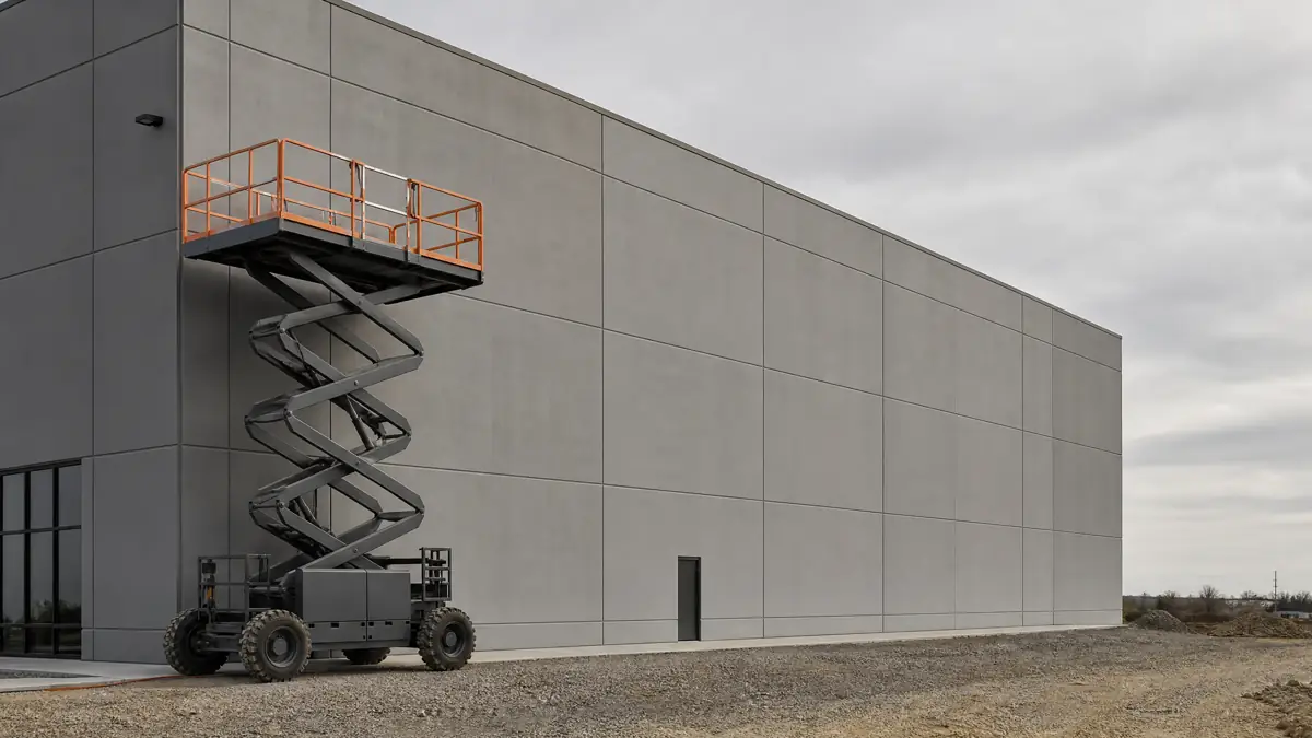 Telescopic Boom Lifts jobsite access in Rockford