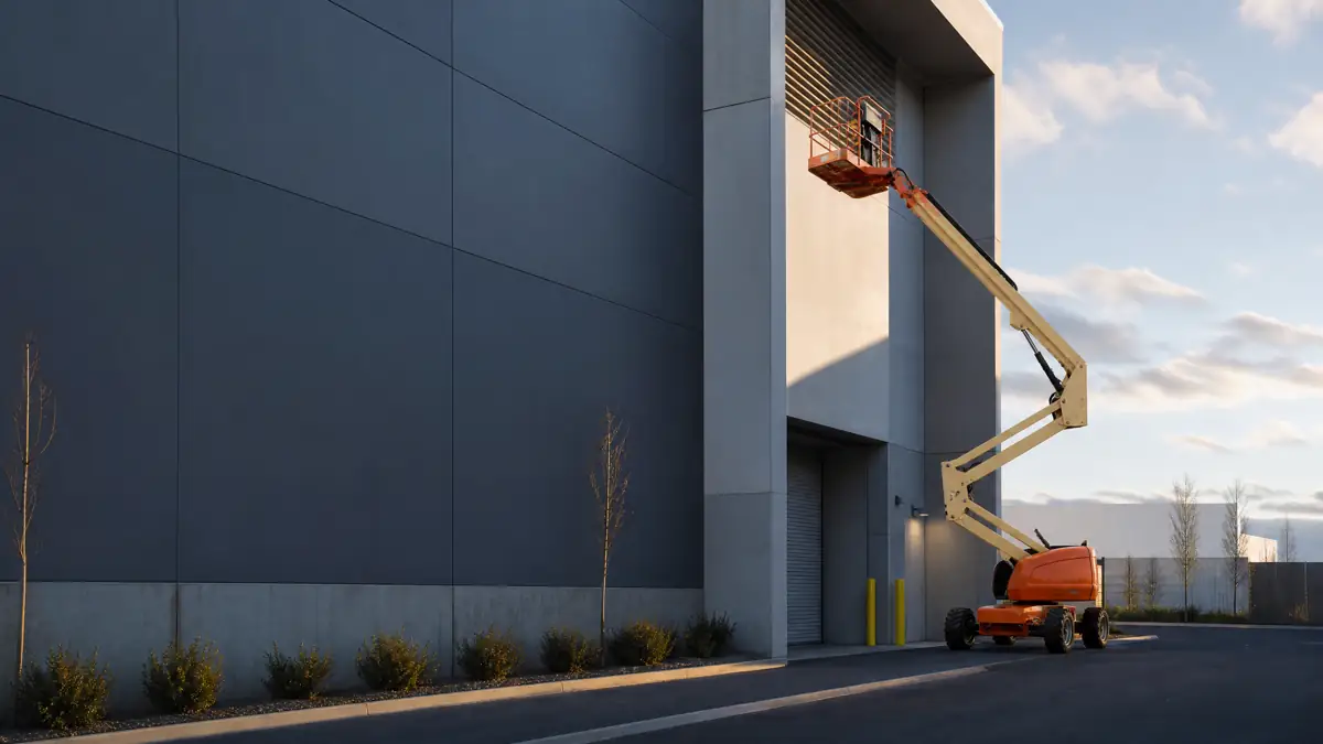 Articulating Boom Lifts jobsite access in Rockford